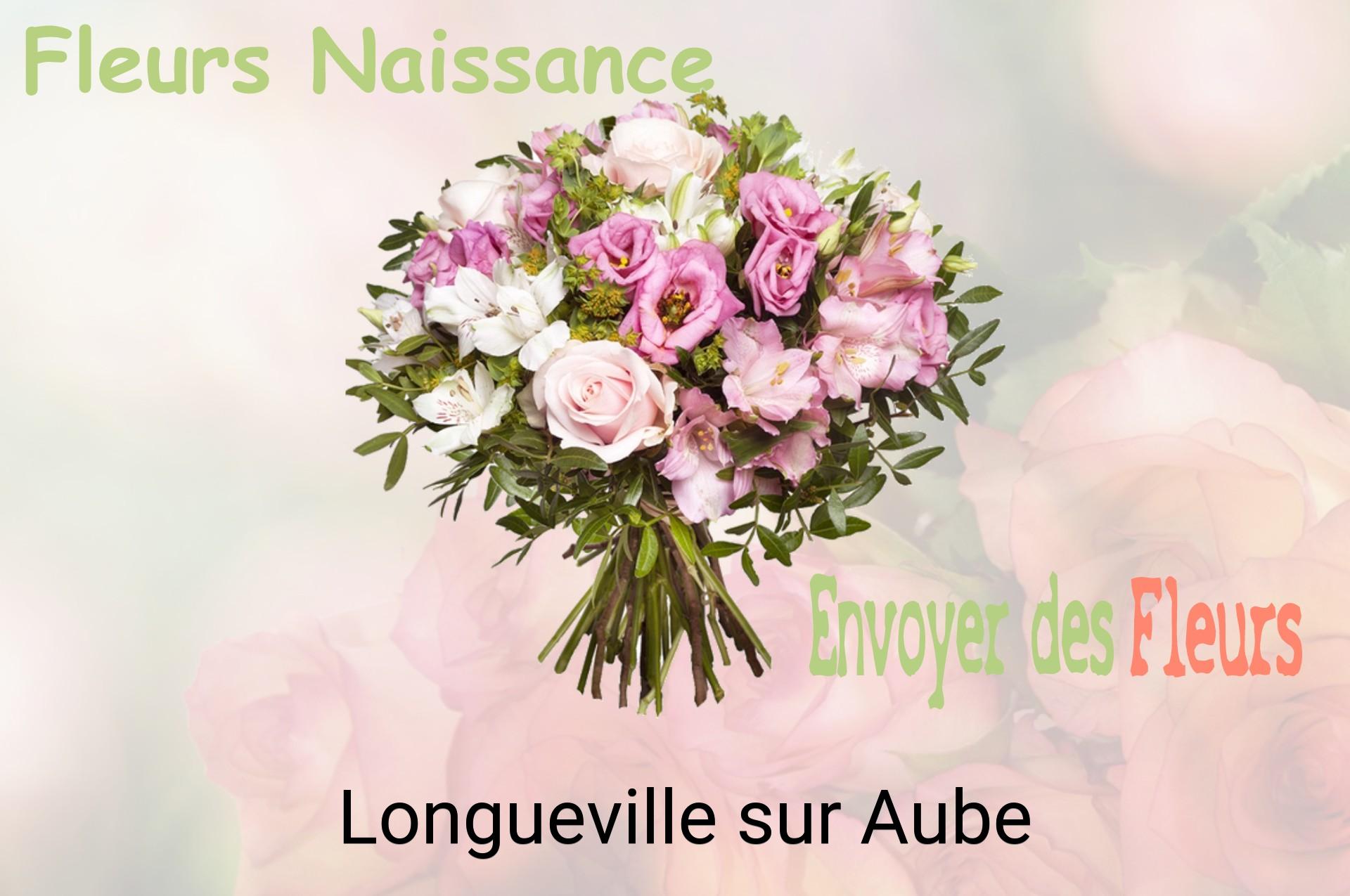 Bouquet de fleurs de naissance livré à Longueville-sur-Aube